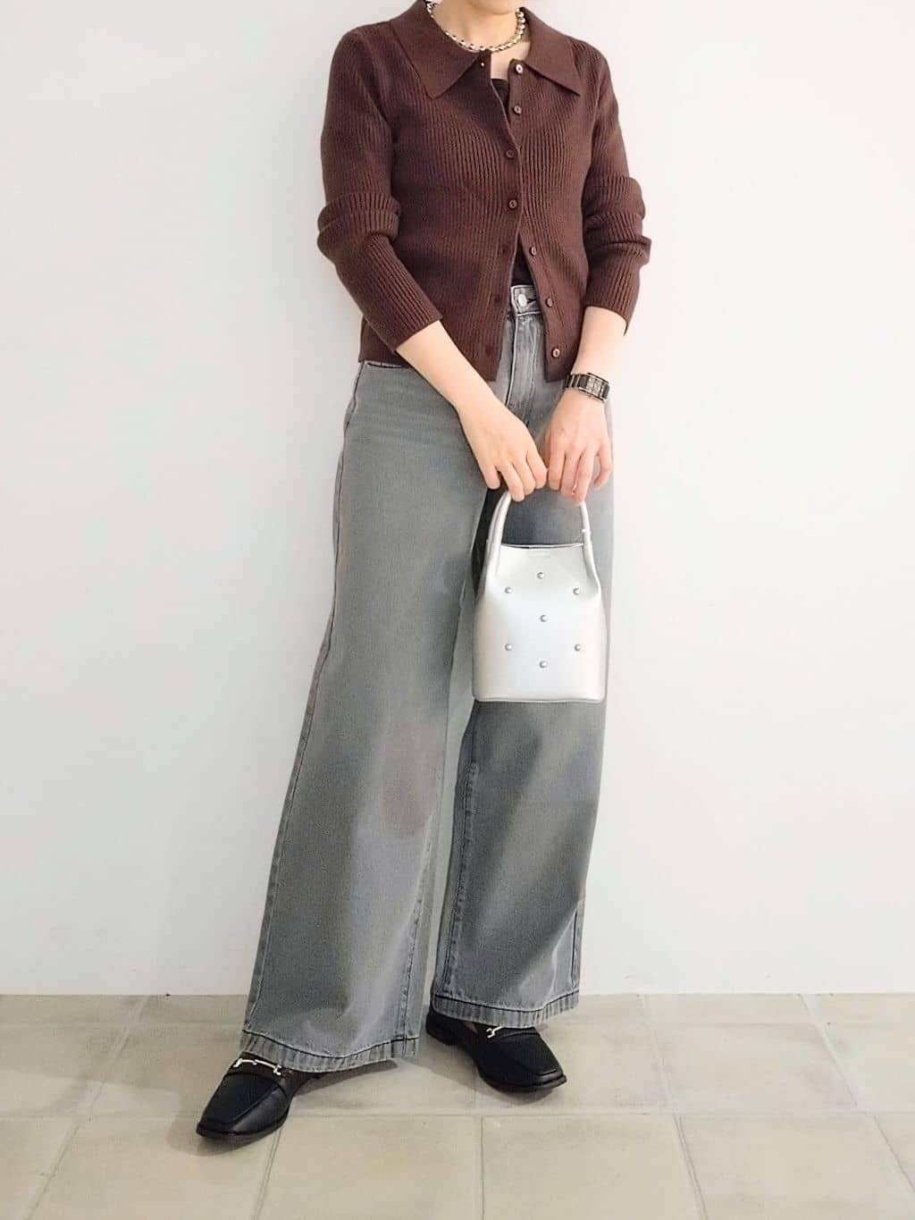 miomioさんの「SHOO･LA･RUE｜【S-LL/ひんやり/前後2WAY】シンプルだから使いやすい テレコTシャツ」を使ったコーディネート
