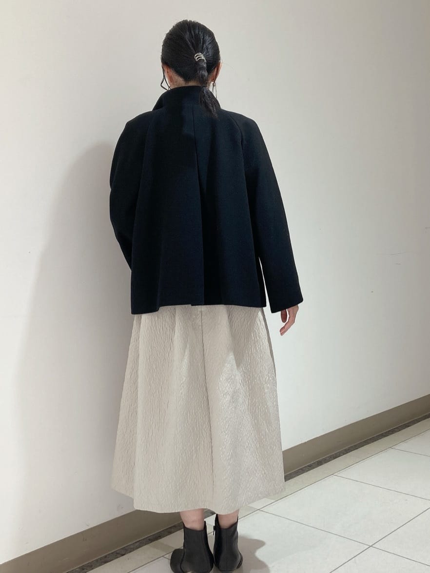 環さんの「UNTITLED｜【着回しが効く／オンオフアウター】ウールショートコート」を使ったコーディネート