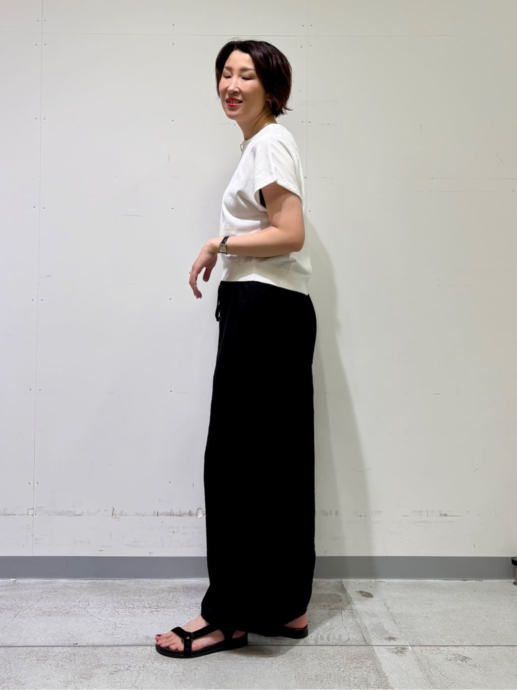 yuriさんの「INDIVI｜ラウンドショートネックレス」を使ったコーディネート