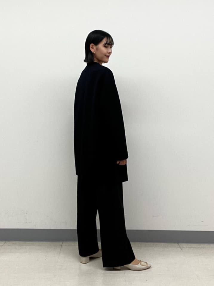 hinanoさんの「INDIVI｜【きれいめ／オフィス／セレモニー】2WAYリボンタイブラウス」を使ったコーディネート
