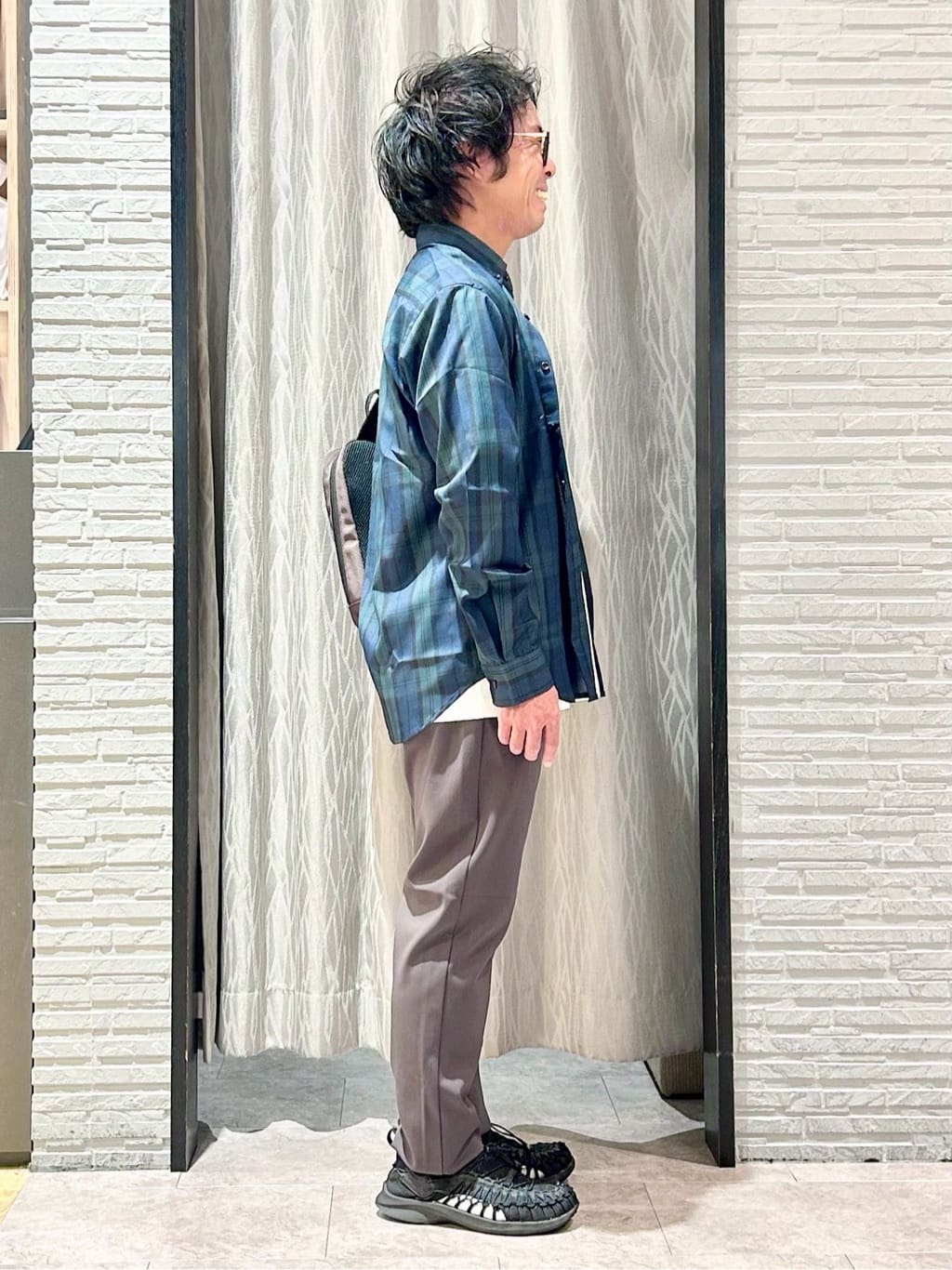 KENJI Iさんの「THE SHOP TK｜ドレスクールシャツ　【イージーケア/通気性/速乾】」を使ったコーディネート