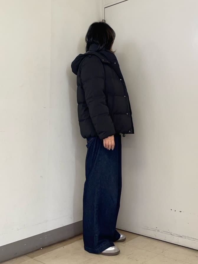 iwさんの「TAKEO KIKUCHI｜【袖取り外し可】デタッチャブル ダウンブルゾン」を使ったコーディネート