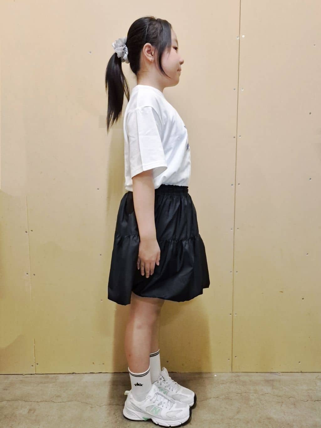 ひさえさんの「THE SHOP TK｜◆【110-150/6色展開】アソートプリントTシャツ/洗濯機OK」を使ったコーディネート