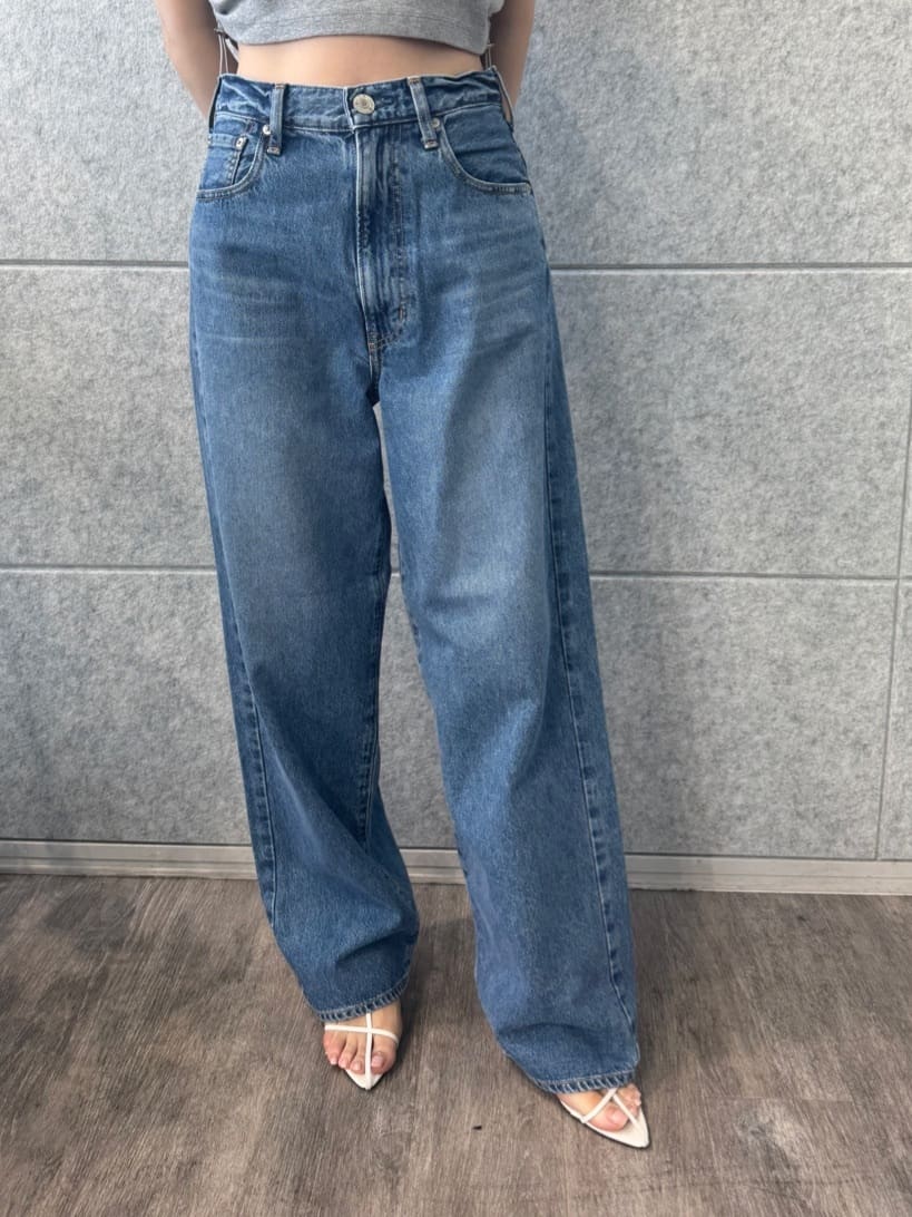 designer yukaさんの「CODE A｜drawstring crop tee」を使ったコーディネート