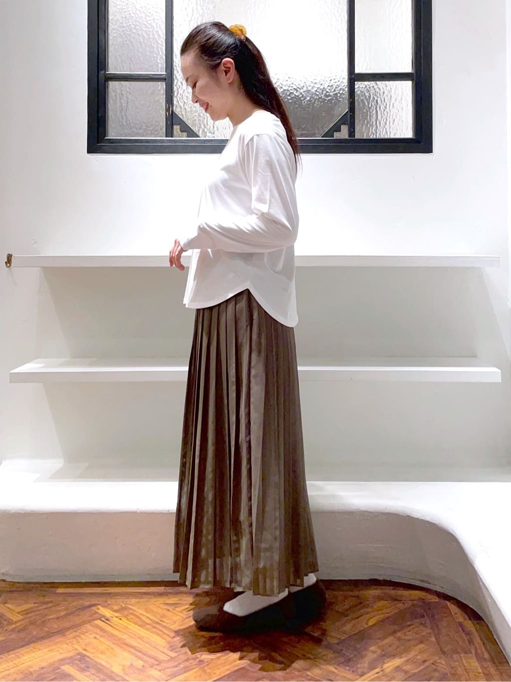 あんりさんの「grove｜【カセット服】ダブルブレストテーラードジャケット」を使ったコーディネート