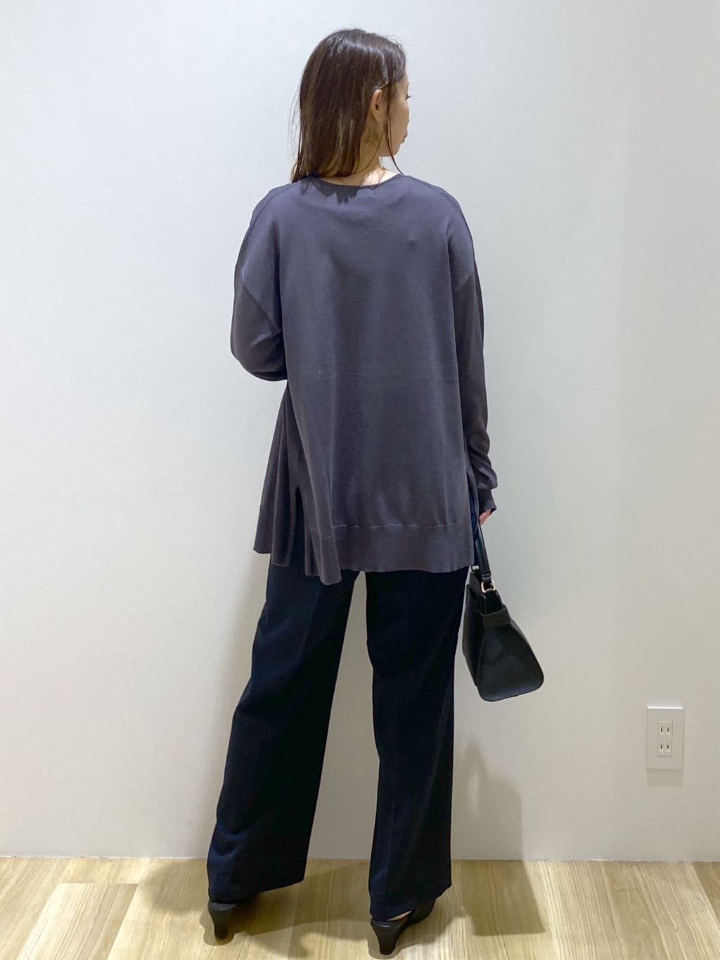 えりさんの「OPAQUE.CLIP｜ベーシックテレコタンクトップ【洗濯機洗い可】」を使ったコーディネート