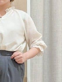 minさんの「grove｜【最終お値下げ！！】ポインテッドトゥパンプス」を使ったコーディネート