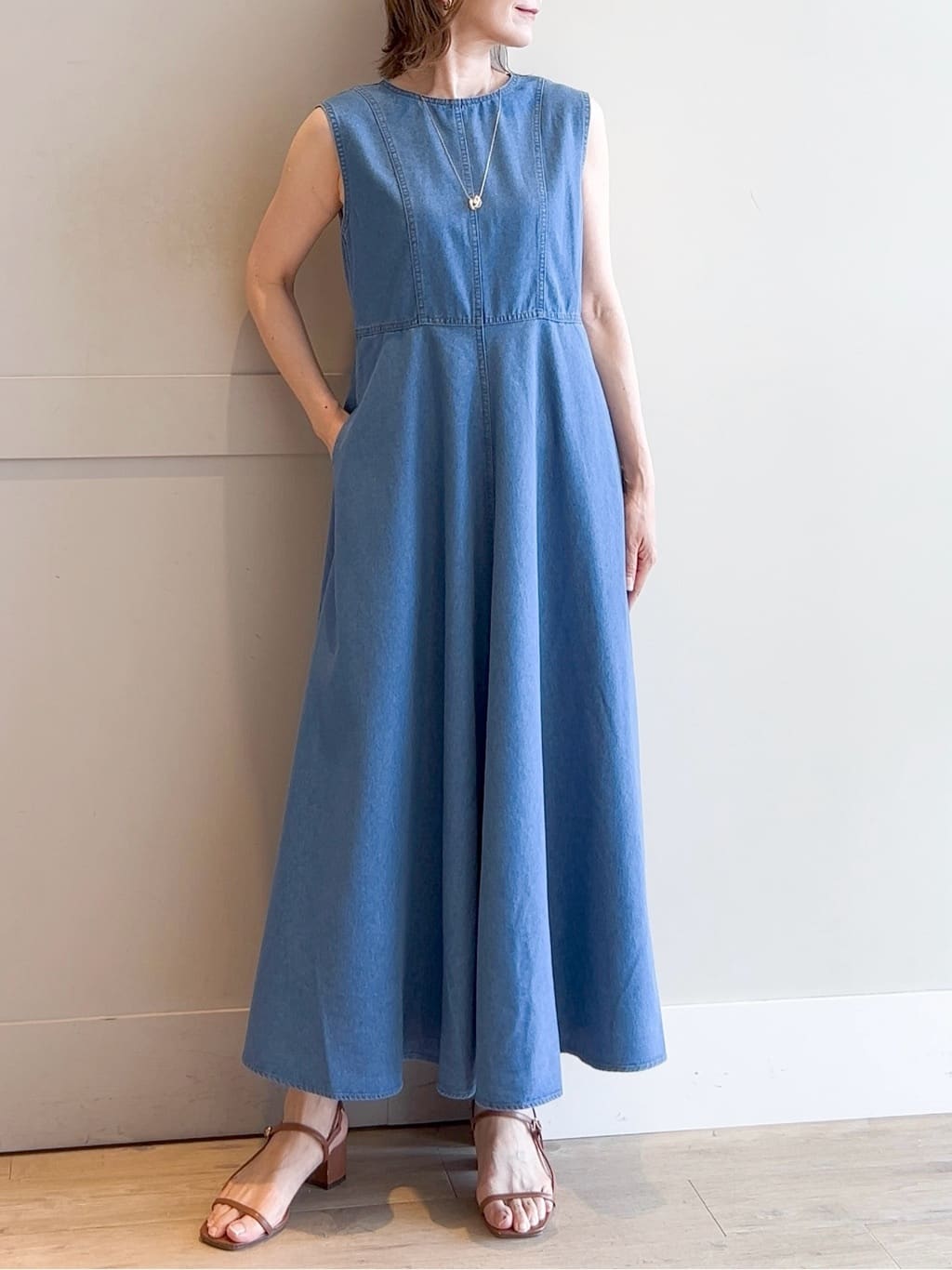 yamakoさんの「grove｜【雑誌掲載】洗えるシアーカーディガン」を使ったコーディネート