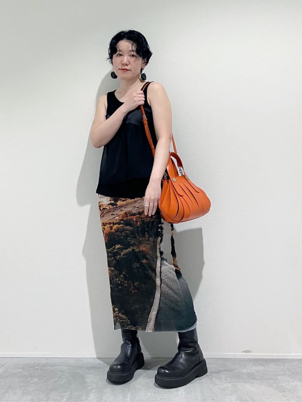 Cさんの「HIROKO HAYASHI｜OSSO VIVO（オッソ ヴィーヴォ）2WAYハンドバッグ」を使ったコーディネート
