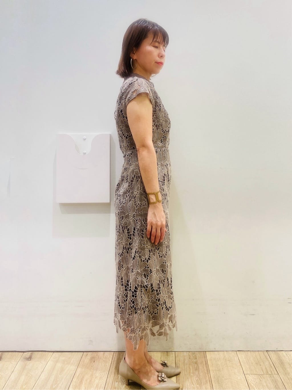 YUKOさんの「index｜《5色展開》コンパクトショートカーディガン【洗濯機洗い可】」を使ったコーディネート