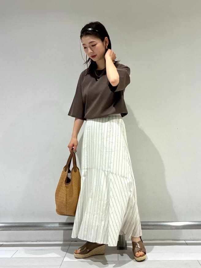 Rinさんの「UNTITLED｜【ステンレス】レイヤードチェーンネックレス」を使ったコーディネート