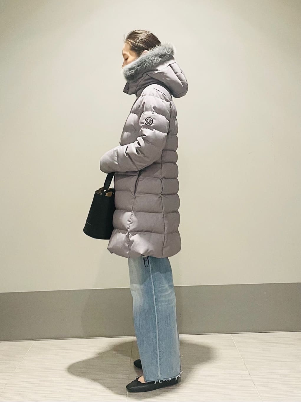 Annさんの「DRESSTERIOR｜【インナー使いに最適/しっとり暖かな吸湿発熱素材】タートルネックプルオーバー」を使ったコーディネート