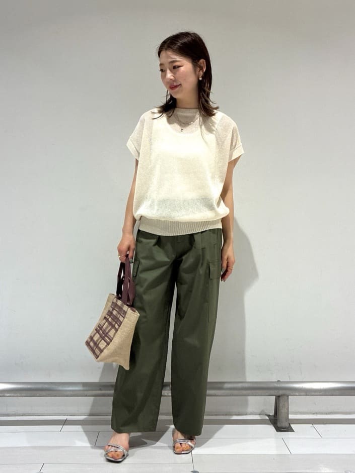 Rinさんの「UNTITLED｜【ステンレス】レイヤードチェーンネックレス」を使ったコーディネート