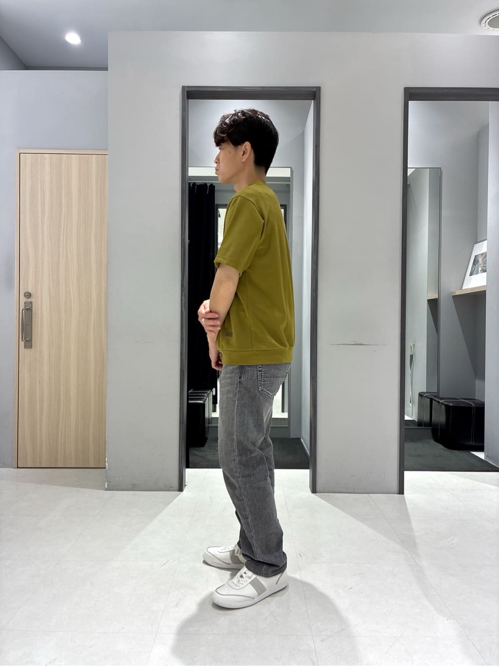 わいずみさんの「TAKEO KIKUCHI｜【GUNZE&times;TAKEO KIKUCHI】メンズインナー「ステルス(R)」」を使ったコーディネート
