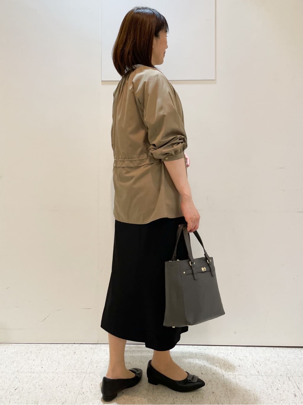 めいさんの「Reflect｜【パンツにもスカートにも合わせやすい◎】ライティブルゾン」を使ったコーディネート