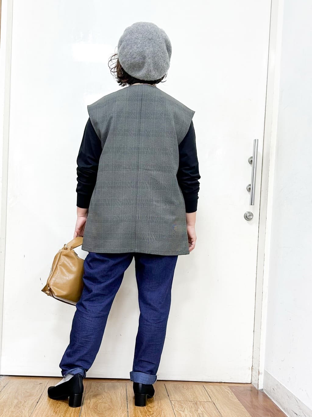 haruさんの「SHOO･LA･RUE｜【S-LL/セットアップ可/洗濯後しわになりにくい】ダブルベスト」を使ったコーディネート