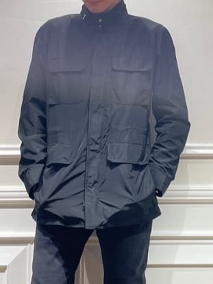橋本さんの「DRESSTERIOR｜◆サスティナブル タートルニット」を使ったコーディネート