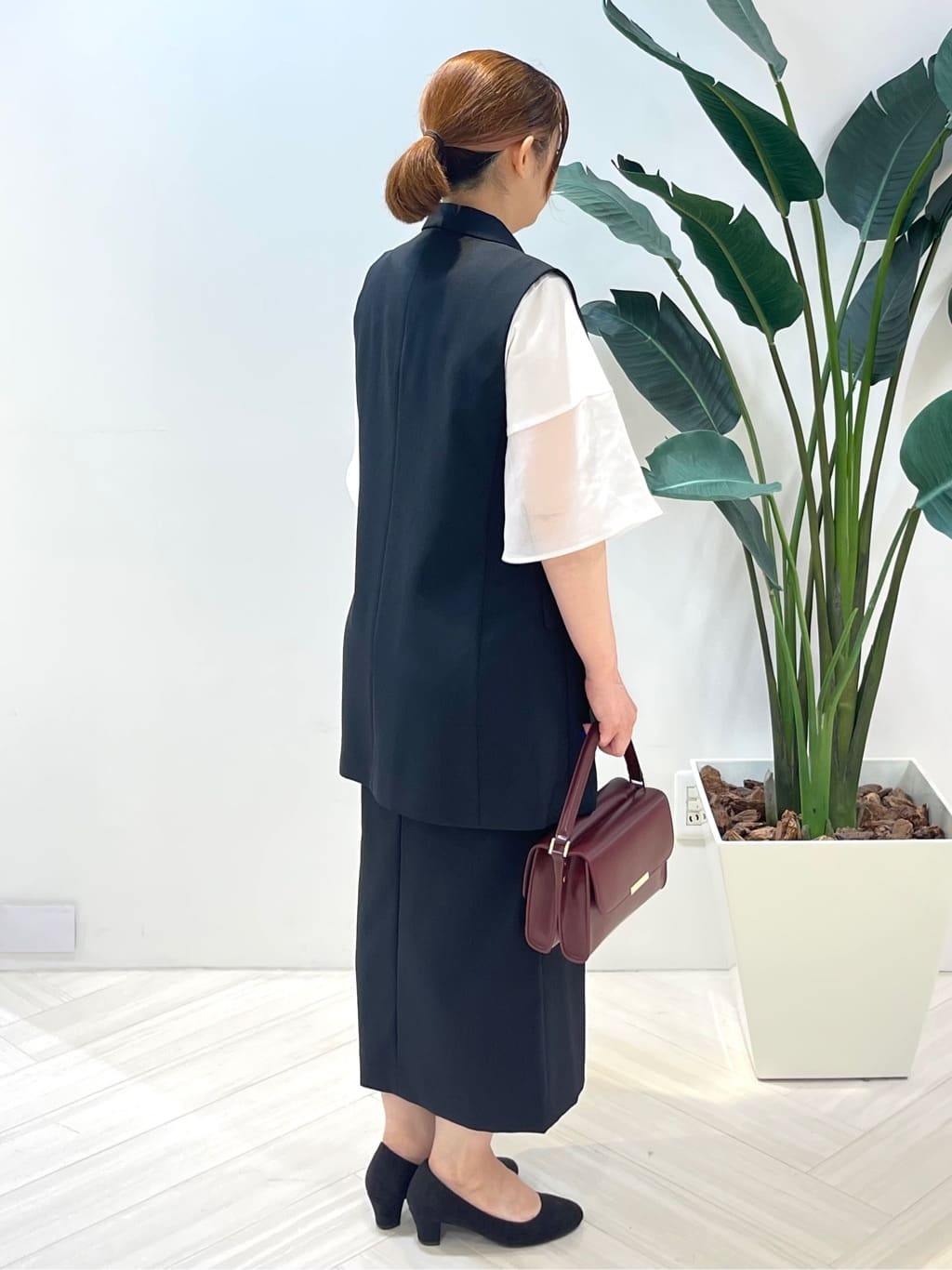 Tomoさんの「UNTITLED｜【セットアップ可/洗える】スラブテーラードカラージレ」を使ったコーディネート
