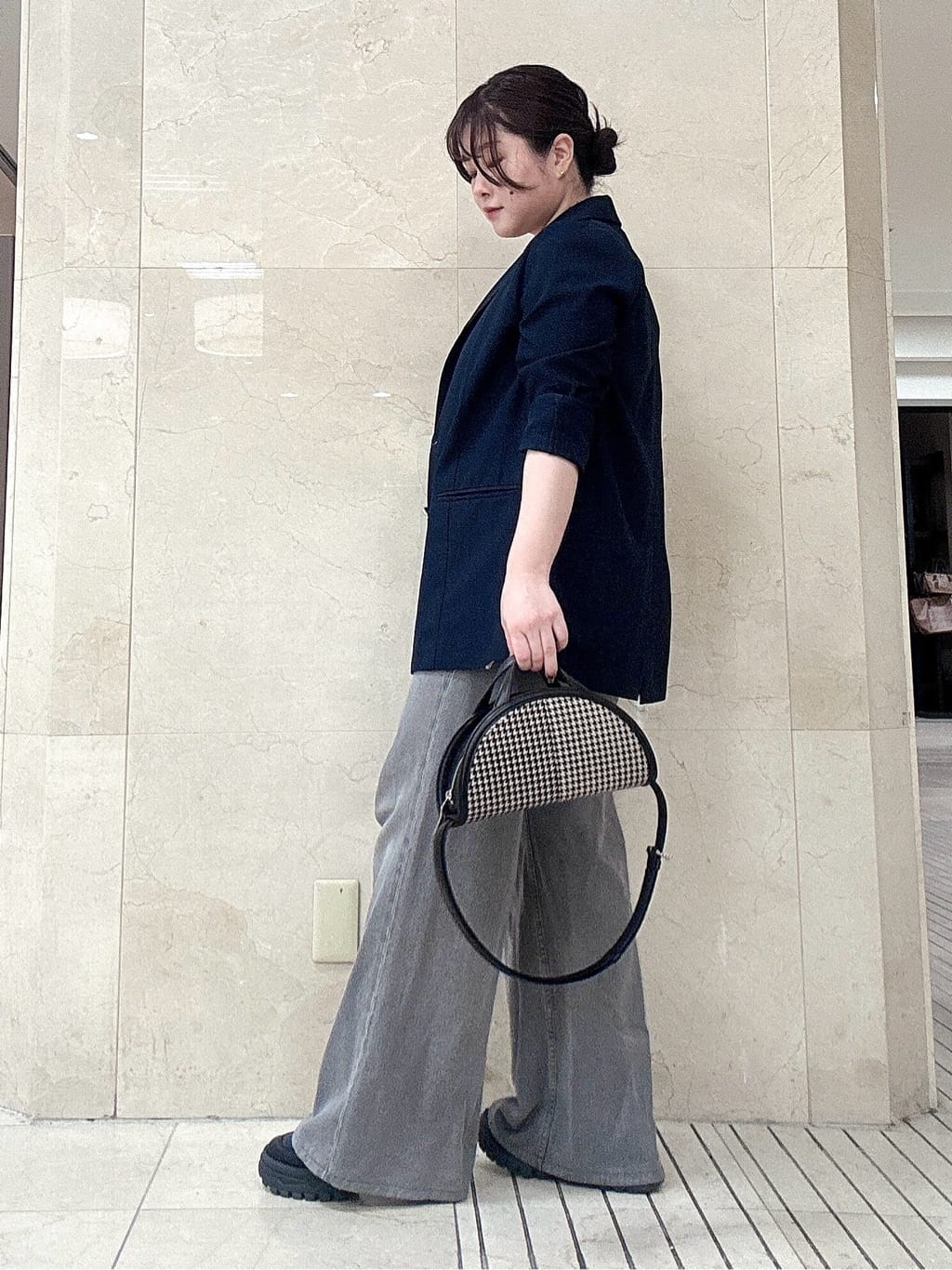 mさんの「HIROKO HAYASHI｜LONDRA（ロンドラ）2wayショルダーバッグ」を使ったコーディネート