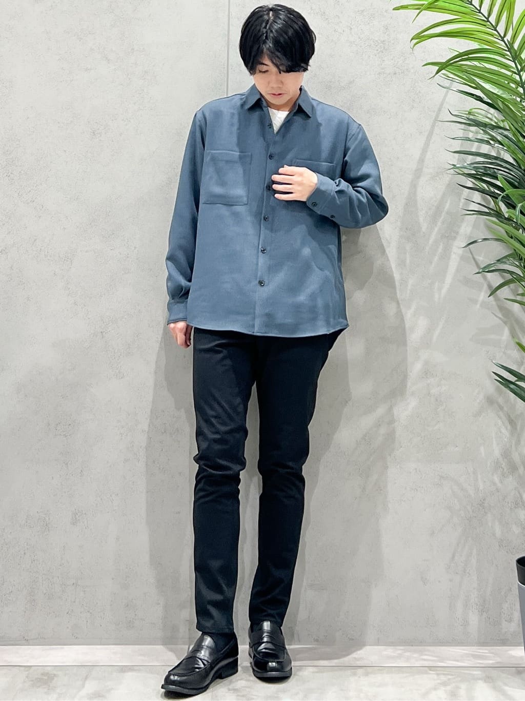 SHI-MAさんの「THE SHOP TK｜【無地に飽きた方へ】ふくれジャカードスウェット　洗濯機OK/6色展開/ユニセックスでおすすめ！」を使ったコーディネート