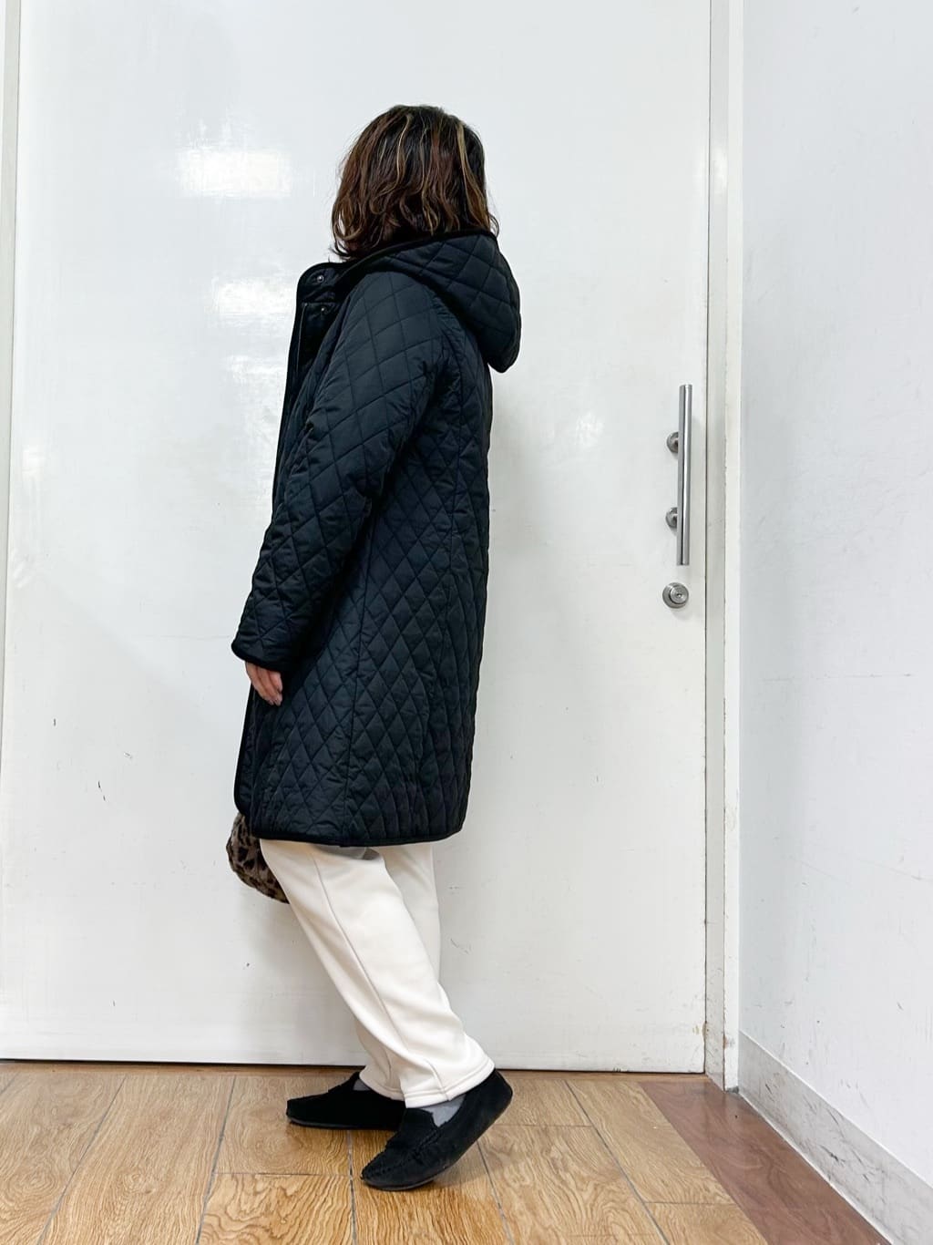 haruさんの「SHOO･LA･RUE｜ファー2層2WAYトートバッグ」を使ったコーディネート