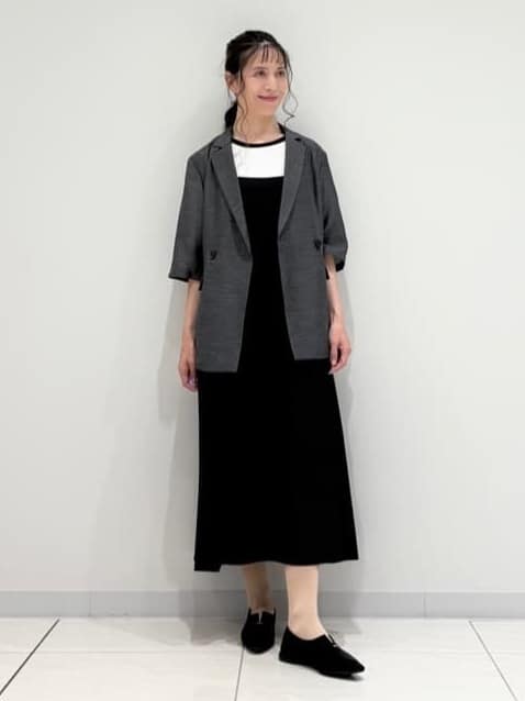 kayoさんの「INDIVI｜ライトダブルジャケット」を使ったコーディネート