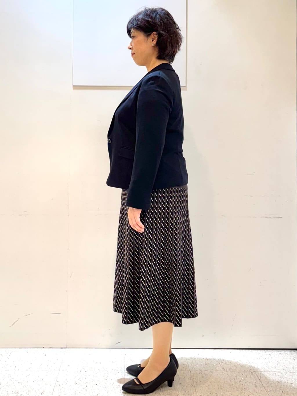 ヤスコさんの「Reflect｜【SS-4Lサイズ】匠ジャケット／ベーシックテーラード／WEB先行カラーあり」を使ったコーディネート