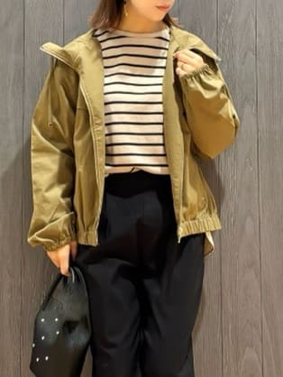 meiさんの「SHOO･LA･RUE｜【S-LL】インせず決まる 背中タック入り パフ袖トップス」を使ったコーディネート