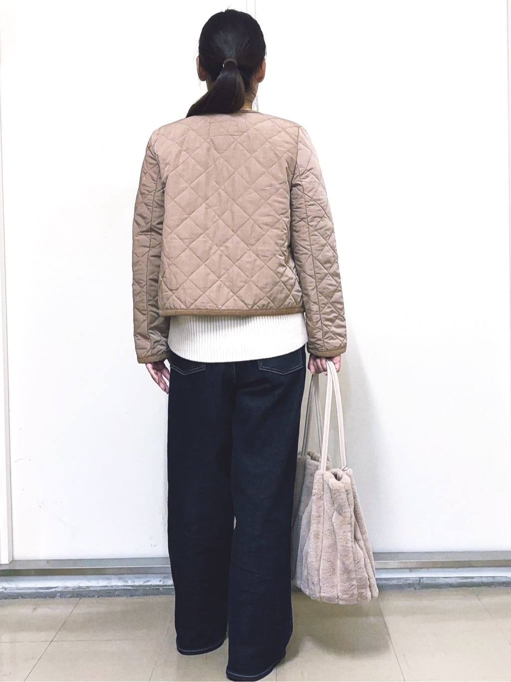あきさんの「OPAQUE.CLIP｜ストレッチバギーデニム【洗濯機洗い可】《SS～LL》」を使ったコーディネート