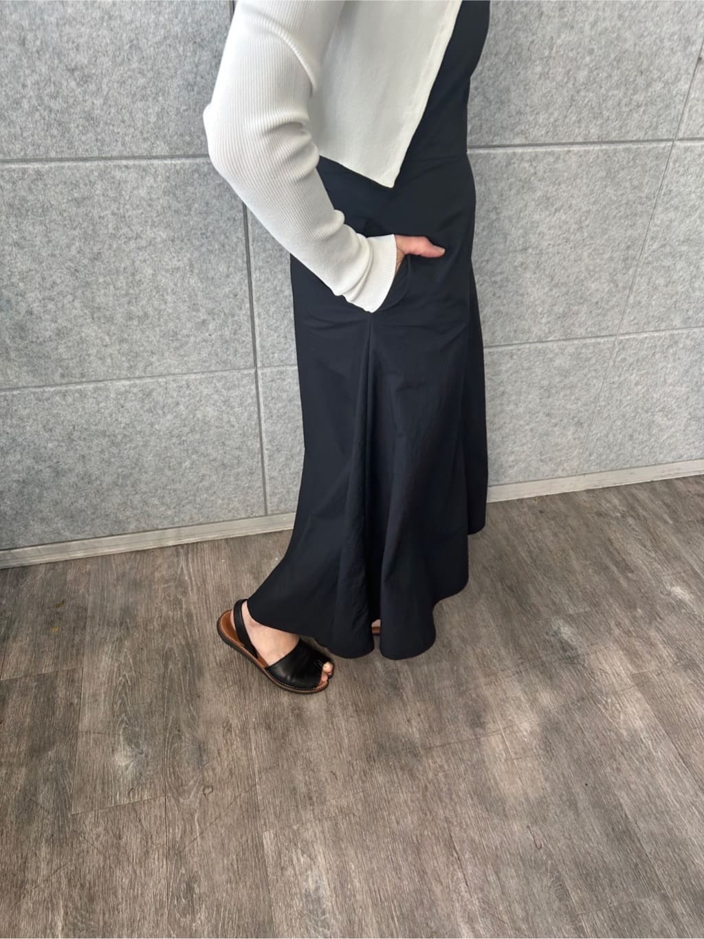 yukoさんの「CODE A｜asymmetry ribbon one－piece」を使ったコーディネート