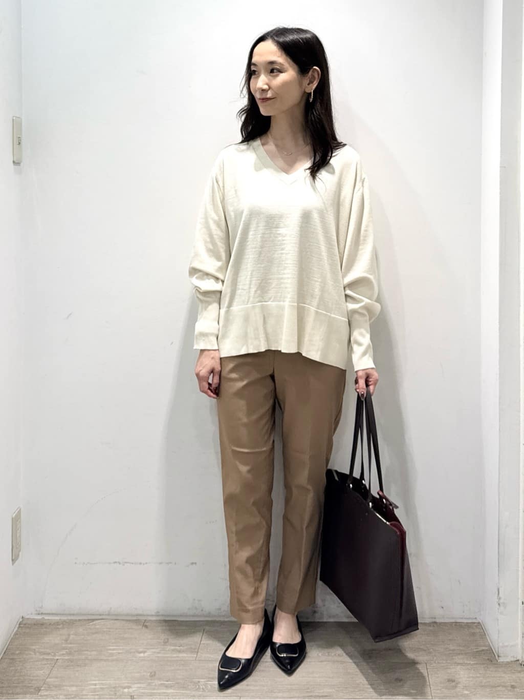yuicciさんの「OPAQUE.CLIP｜フェイクパール＆ビジュープチペンネックレス」を使ったコーディネート