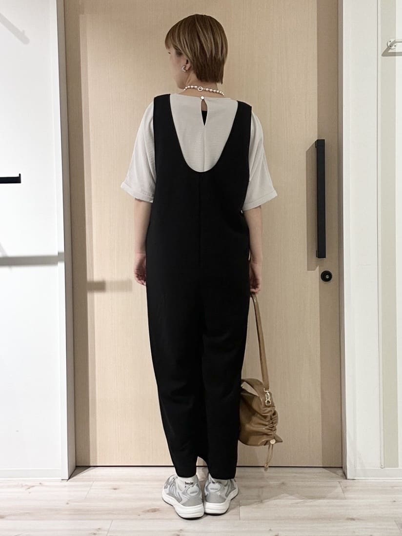 ひらしーさんの「SHOO･LA･RUE｜【洗濯後しわになりにくい】さらっとタッチの 5分袖ドルマンブラウス」を使ったコーディネート