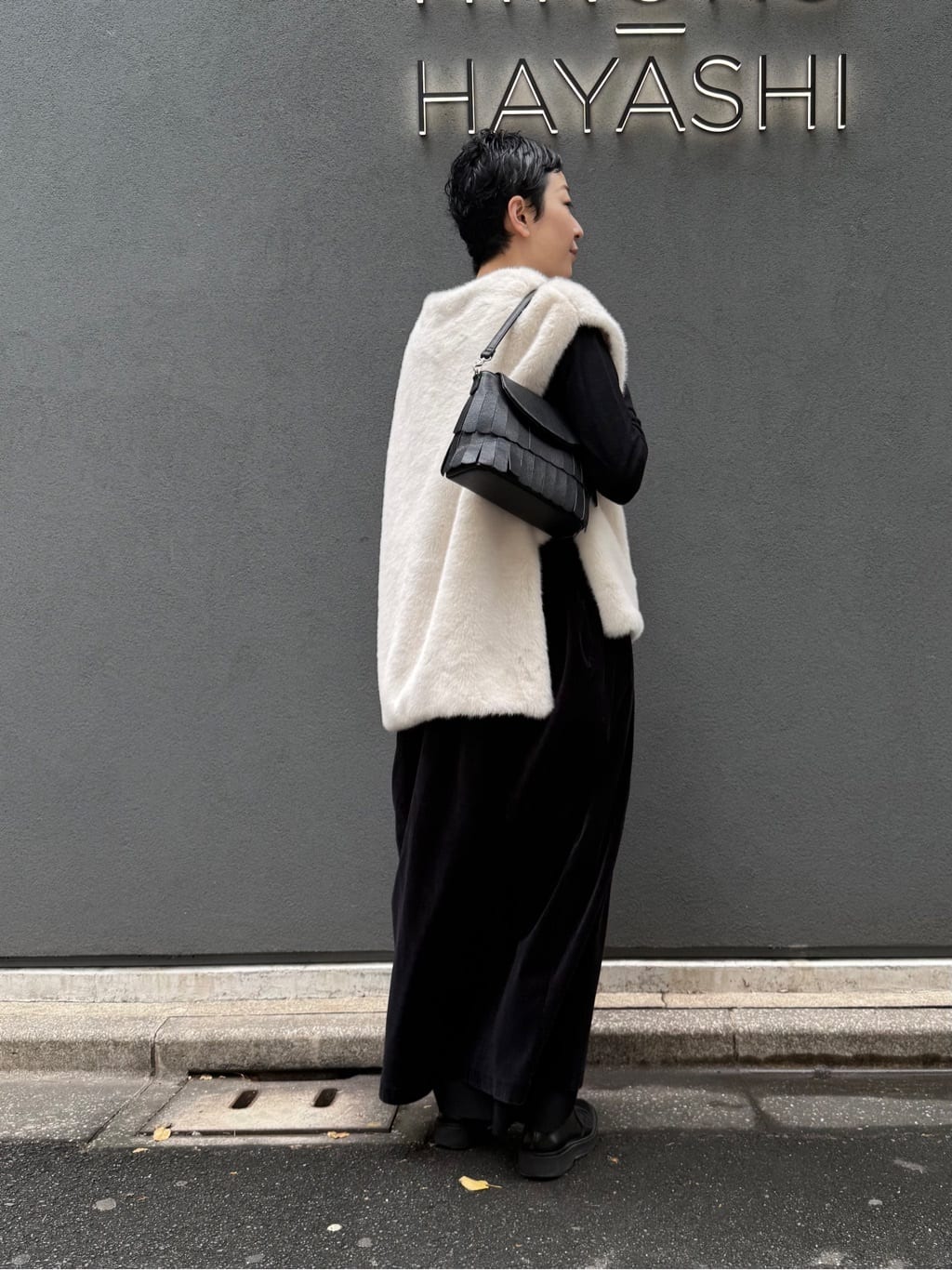 Kさんの「HIROKO HAYASHI｜FRANGIA（フランジャ）ショルダーバッグ」を使ったコーディネート
