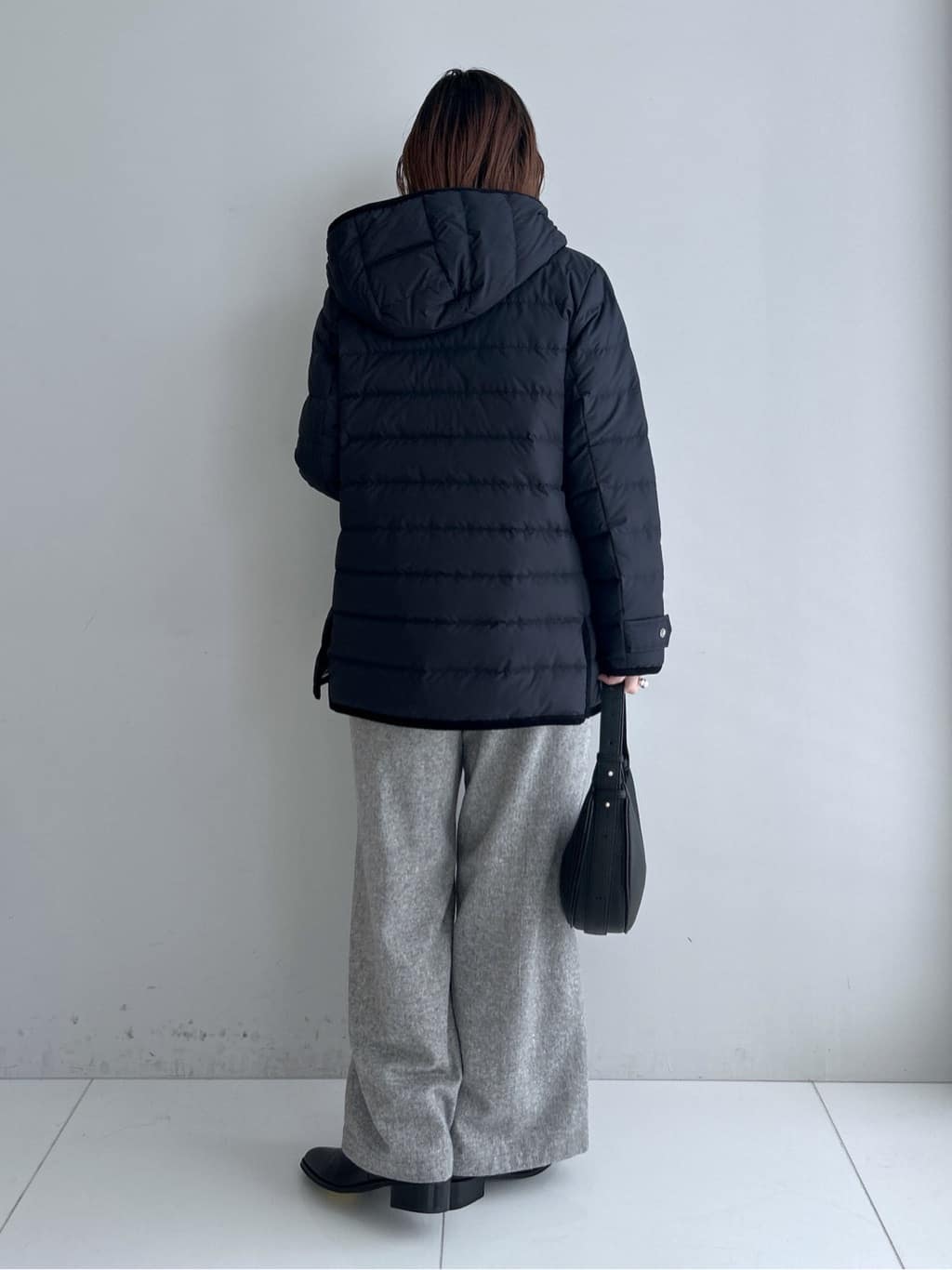 Hirokaさんの「Dessin｜【撥水・2WAY】ミュラーダウンコートミドル丈」を使ったコーディネート