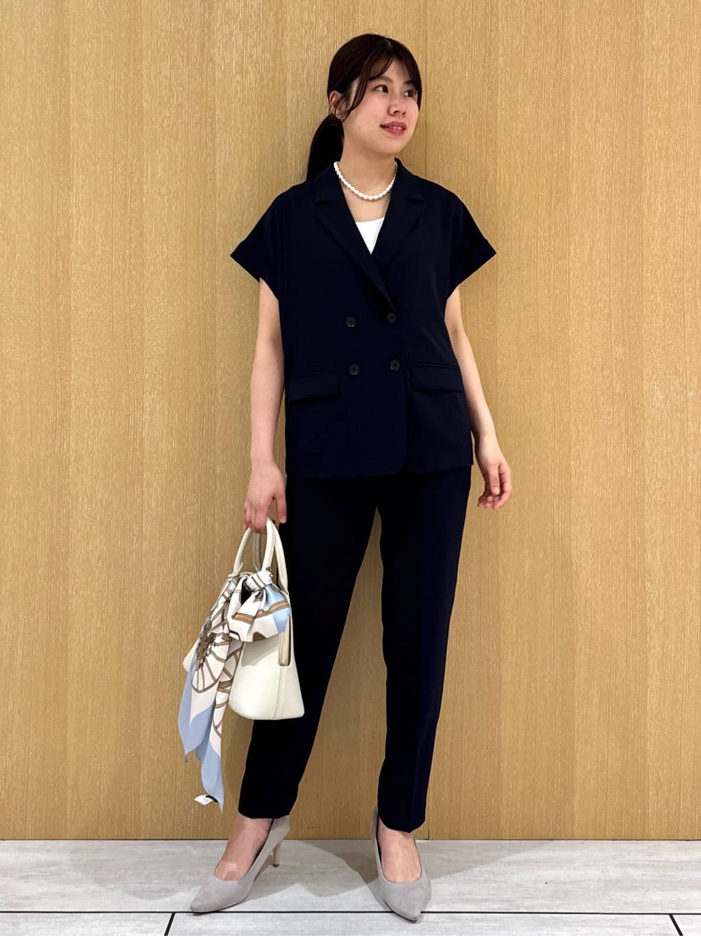 nanaさんの「UNTITLED｜コットンテレコタンクトップ」を使ったコーディネート