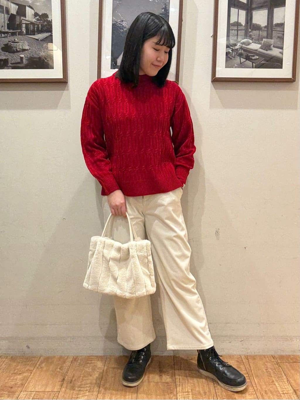Tsuruさんの「SHOO･LA･RUE｜【撥水/洗える】ショートフーディーダウン」を使ったコーディネート