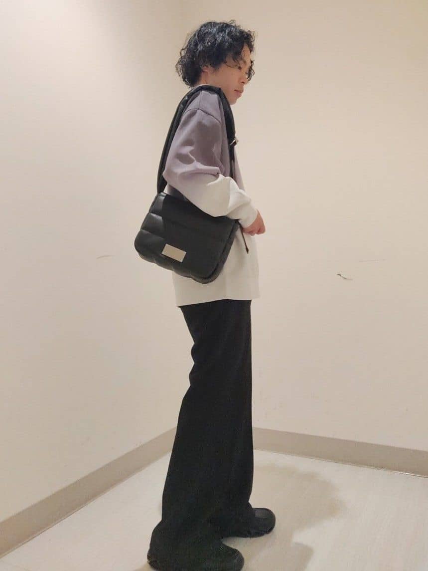 NAKANOさんの「tk.TAKEO KIKUCHI｜フレアスラックス」を使ったコーディネート