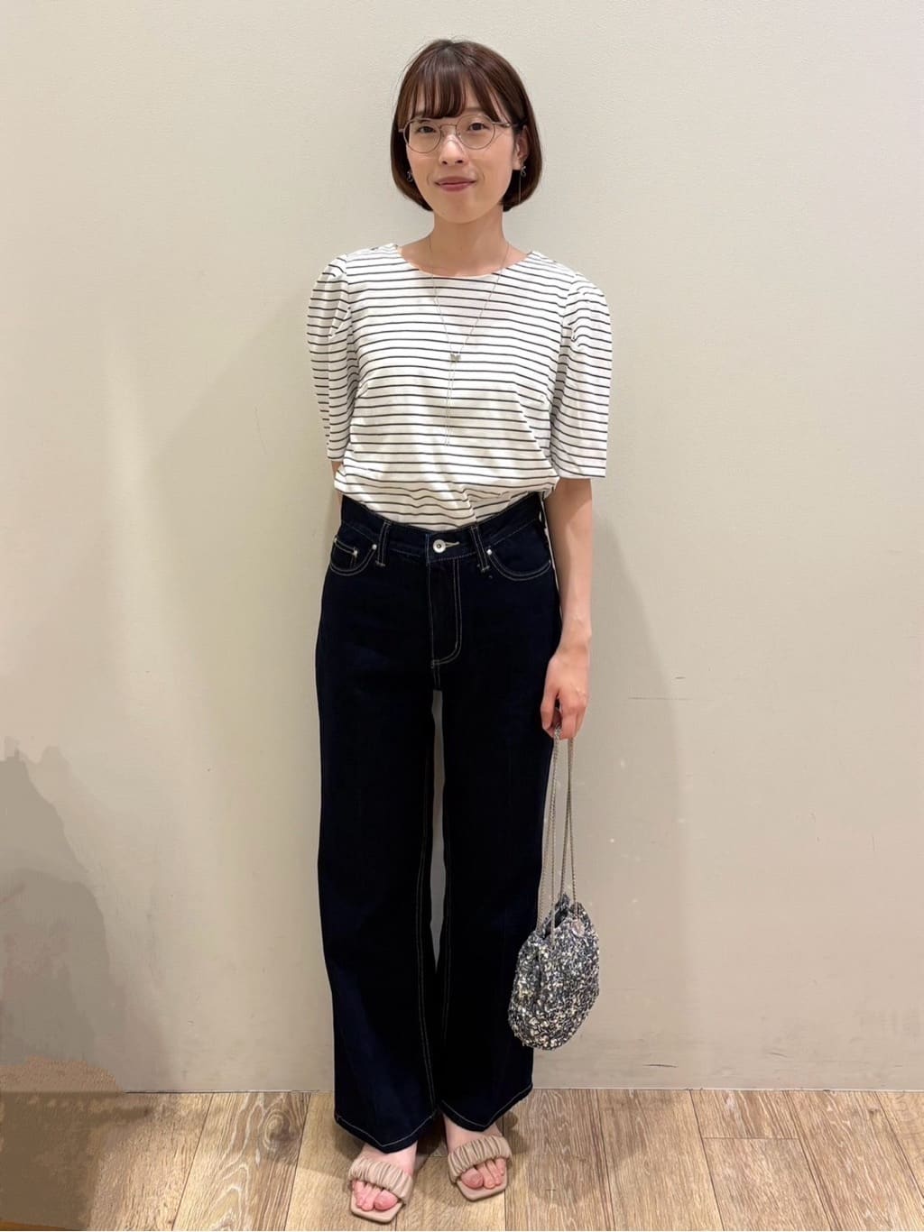 honamiさんの「index｜《7色展開／XS-LLサイズ》多機能タックスリーブトップス【汗ジミ防止／吸水速乾／接触冷感／UVケア」を使ったコーディネート