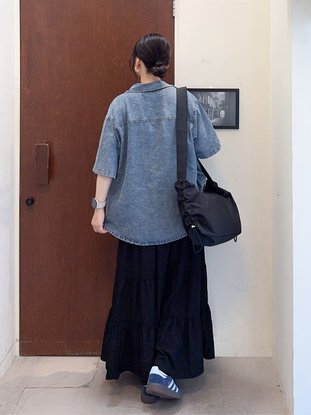𝐇𝐢𝐫𝐨𝐦𝐢さんの「SHOO･LA･RUE｜【S-LL/ひんやり/UV】選べる6柄でそれぞれ欲しくなる プリントTシャツ」を使ったコーディネート