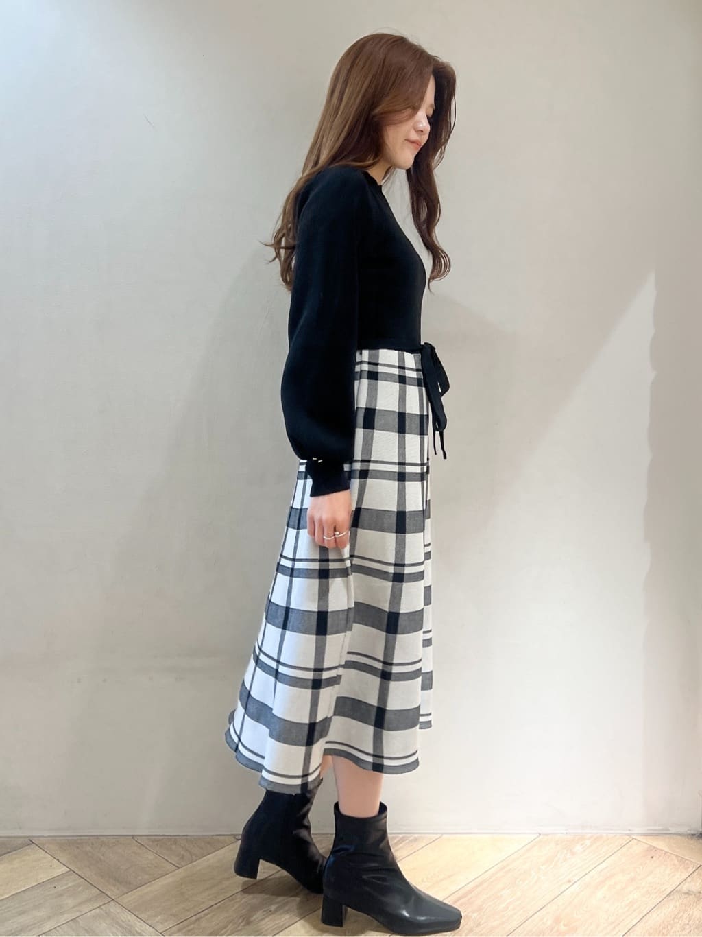 nanaさんの「index｜ベーシックショートブーツ【THEシリーズ／抗菌防臭加工】」を使ったコーディネート