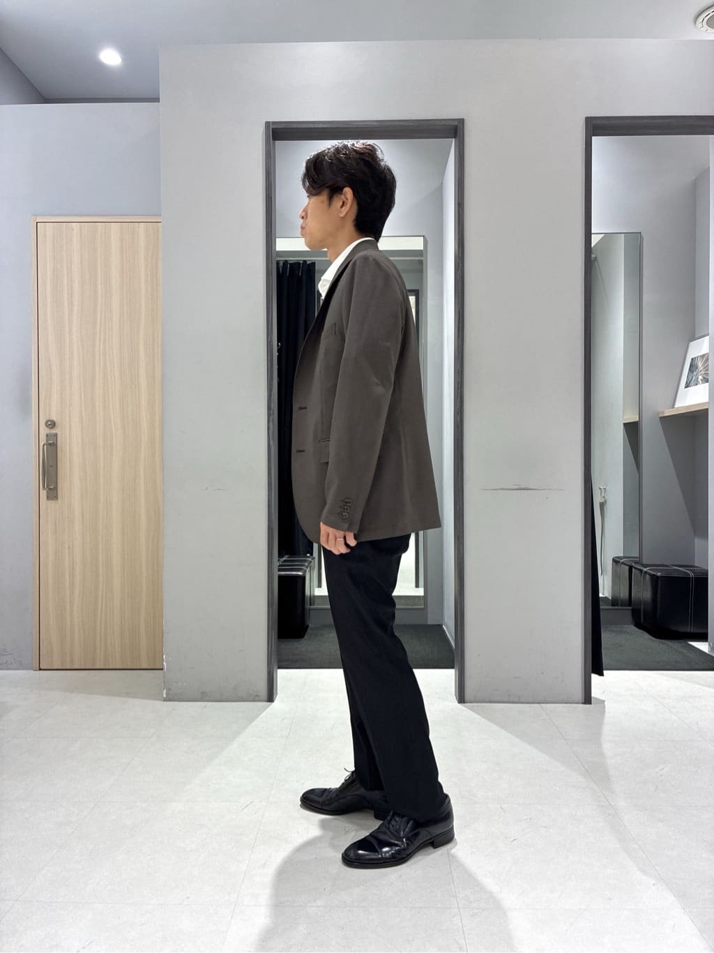 わいずみさんの「TAKEO KIKUCHI｜【COOL CITY WEAR】アーバンクール ジャケット /接触冷感・吸水速乾」を使ったコーディネート