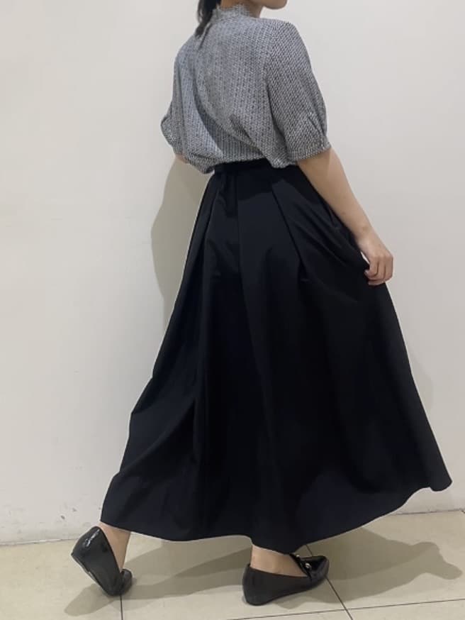 watanabeさんの「UNTITLED｜【通勤/オフィス】ジオメ柄ボウタイブラウス」を使ったコーディネート
