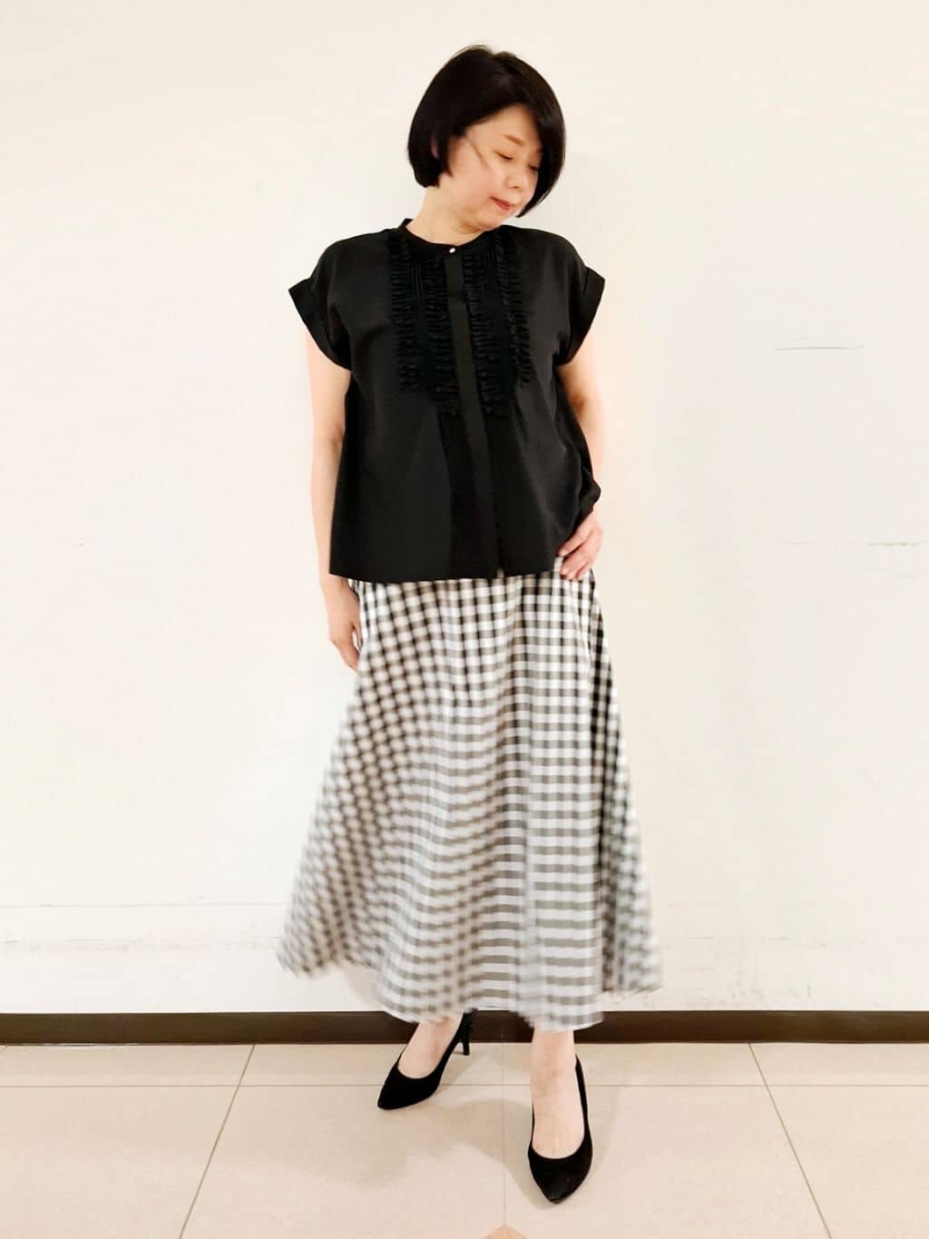 ねぎさんの「UNTITLED｜」を使ったコーディネート