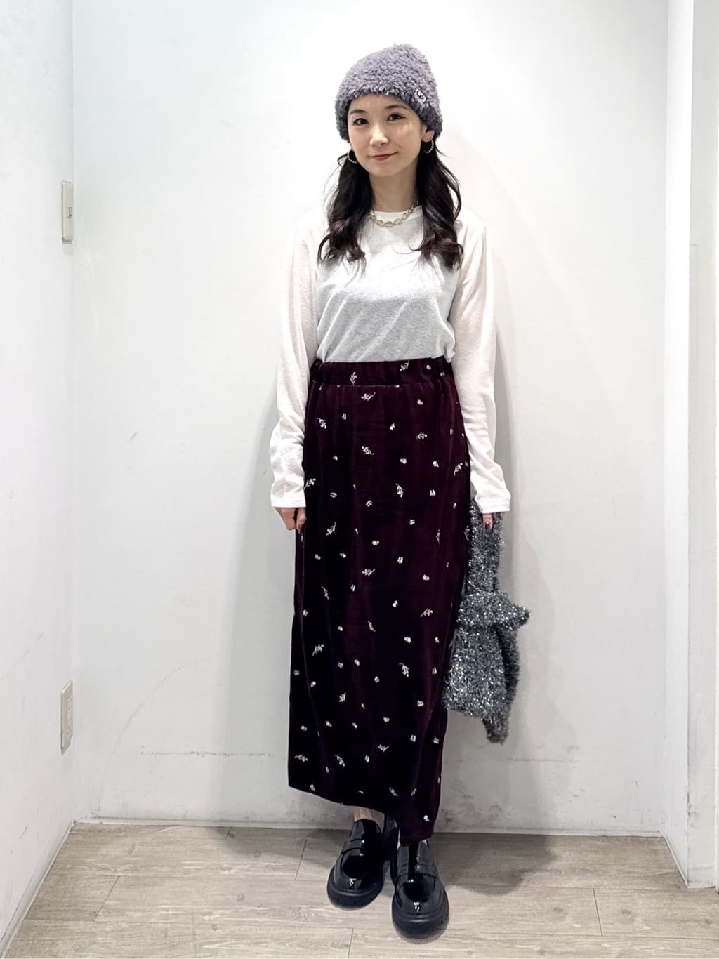 yuicciさんの「OPAQUE.CLIP｜ネーム付きマシュマロニットワッチ」を使ったコーディネート