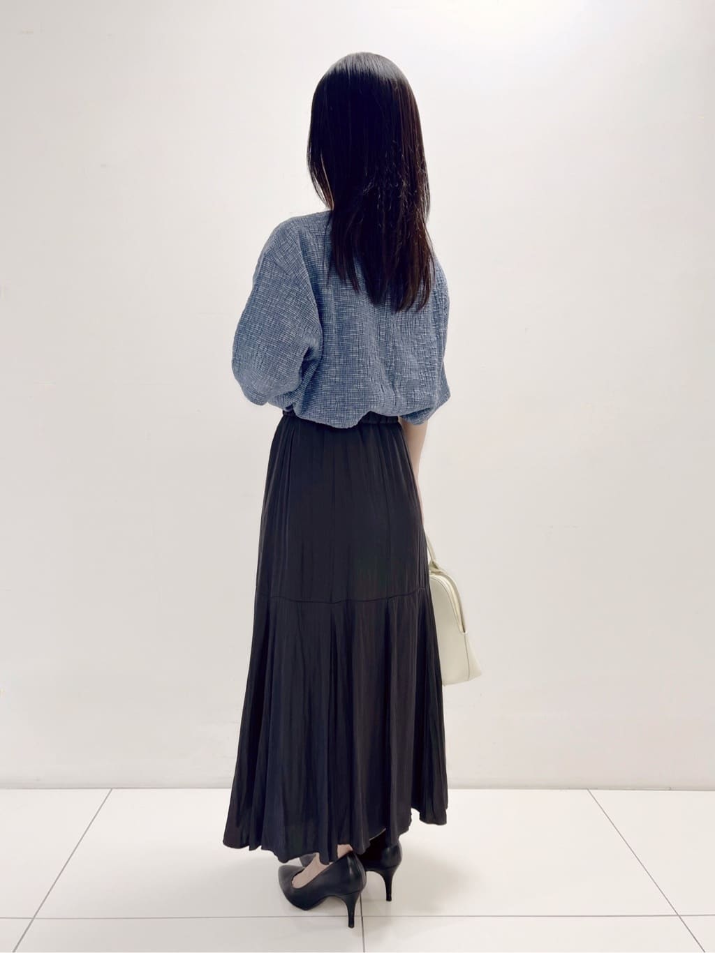 Ukiさんの「UNTITLED｜【五分袖/ジャージトップス】スラブカールマイヤープルオーバー」を使ったコーディネート