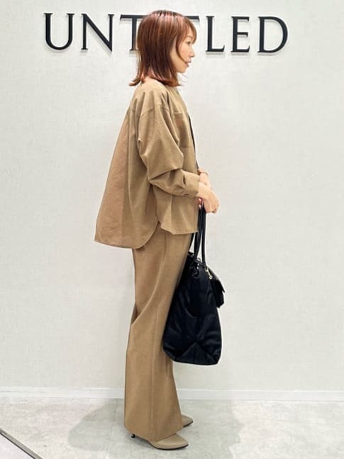 Miwaさんの「UNTITLED｜【きれいめ／接触冷感／日本製】ハンカチスリーブプルオーバー」を使ったコーディネート