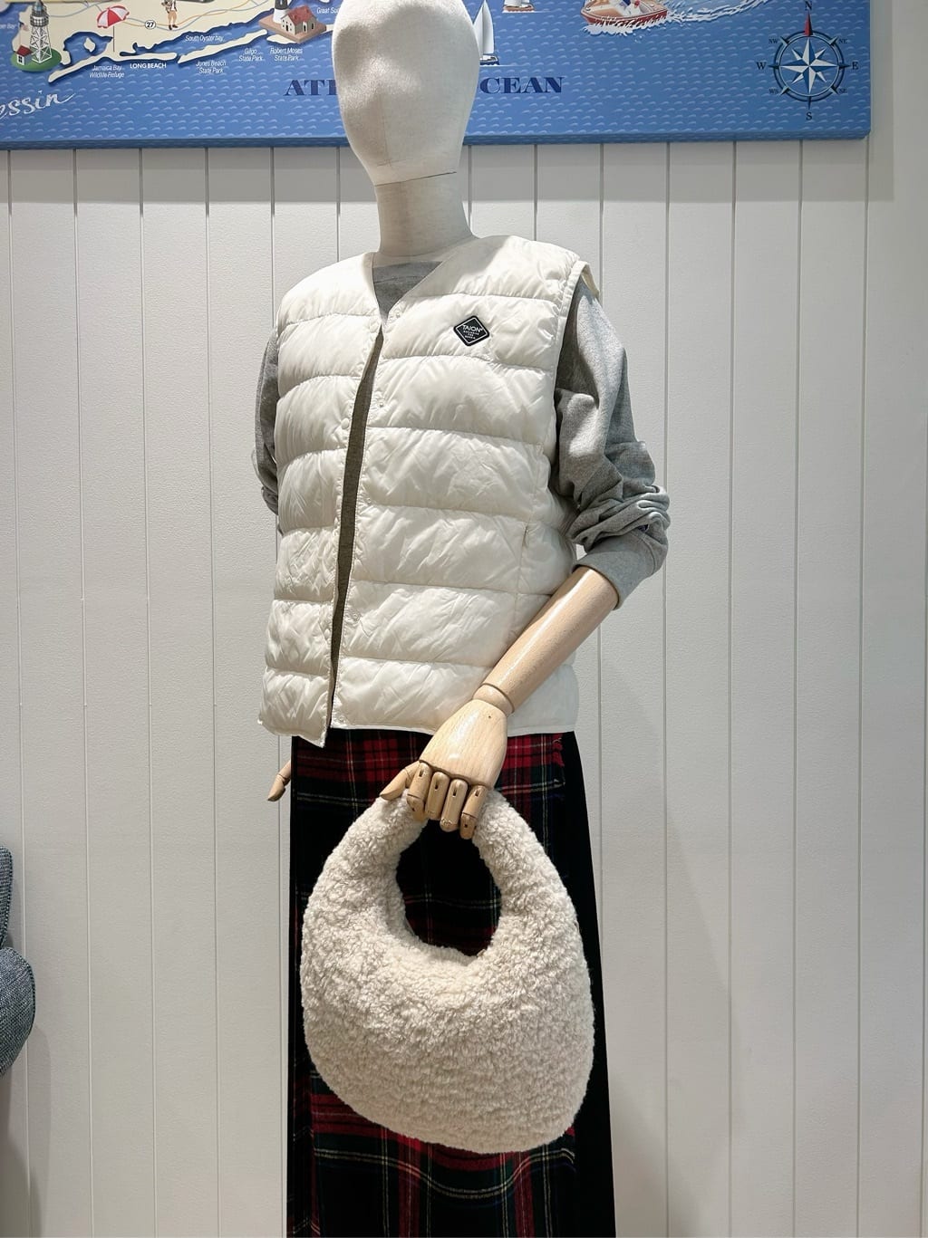 YOUKOさんの「Dessin｜【2WAY・軽量】ボアBAG」を使ったコーディネート