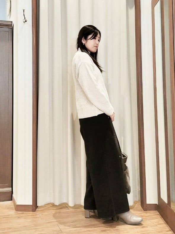 chami さんの「SHOO･LA･RUE｜ストレッチブーツ」を使ったコーディネート
