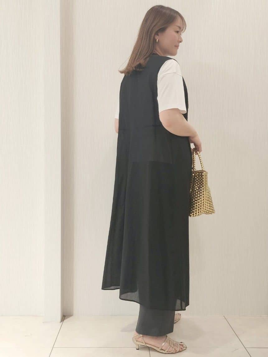 naokoさんの「UNTITLED｜【ステンレス】レイヤードチェーンネックレス」を使ったコーディネート
