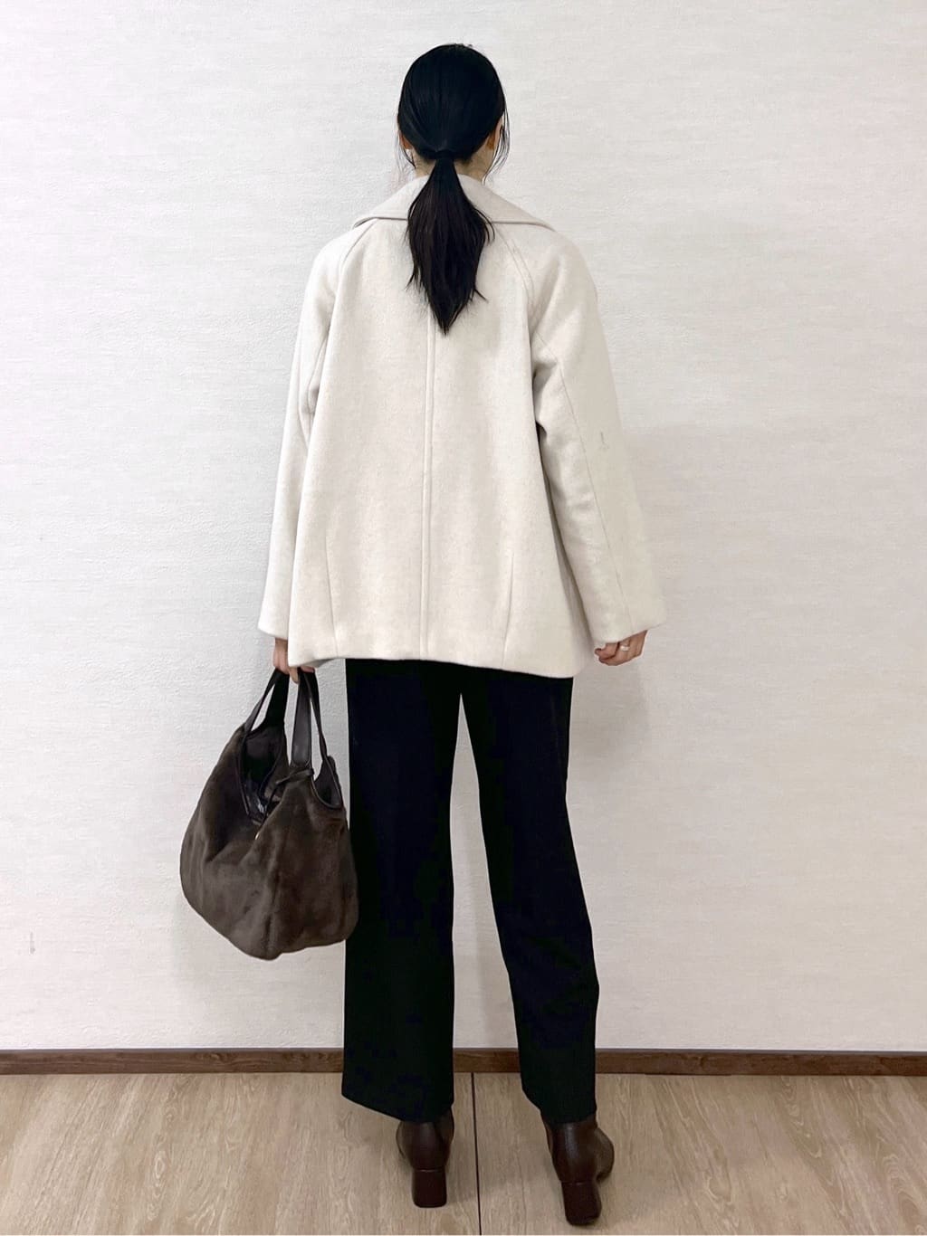 sachikoさんの「OPAQUE.CLIP｜ベーシックショートブーツ【THEシリーズ／抗菌防臭加工】」を使ったコーディネート